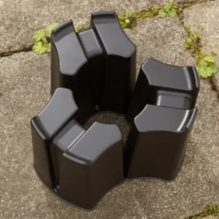 100L Grey RainSaver Kit (Includes Multi Piece Stand And Diverter) Water Butt Kit -Grosafe Shop 100l 3 1 png