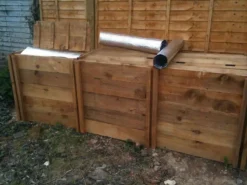 1150 Litre Blackdown Range Triple Deluxe Standard Wooden Composter