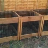 1150 Litre Blackdown Range Triple Leaf Mould Wooden Composter -Grosafe Shop 1150 blackdown range triple leaf mould wooden composter 1 jpg