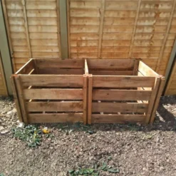 1200 Litre Blackdown Range Double Slotted Wooden Composter