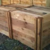 1200 Blackdown Range Double Standard Wooden Composter With Lids -Grosafe Shop 1200 blackdown range double standard wooden composter with lids 1 jpg