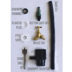 180L Garden Planter Water Butt Orange -Grosafe Shop 180 y5 jpg