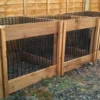 1900 Litre Blackdown Range Triple Leaf Mould Wooden Composter -Grosafe Shop 1900 blackdown range triple leaf mould wooden composter 1 jpg