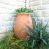 Algreen 190L Agua Clay Effect Water Butt With Planter -Grosafe Shop 190l agua clay effect water butt with planter 1 3 2 jpg