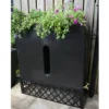 280L Slimline Water Butt Planter - Black 1 280L Slimline Water Butt Planter - Black -Grosafe Shop 1 7 jpg