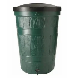 200L Garden Lake Water Butt Twin Pack Kit With Standard Diverter -Grosafe Shop 200l garden lake water butt 3 2 1 jpg