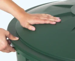 210L Round Water Butt With Stand 12 210L Round Water Butt With Stand -Grosafe Shop 210 round water butt 3 png