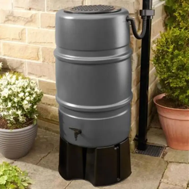 Grey Harcostar 227L Water Butt Barrel 4 Grey Harcostar 227L Water Butt Barrel - Image 2