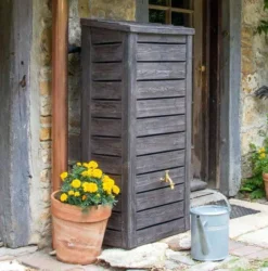 230L Norway Wood Effect Water Butt -Grosafe Shop 230l norway wood effect water butt 3 2 jpg