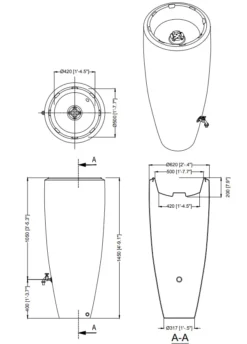 300L 2 IN 1 Water Tank In Mocca 7 300L 2 IN 1 Water Tank In Mocca -Grosafe Shop 3 4517 8 and 9 300l 2 in 1 png