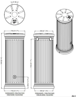 500L Column Water Tank In Sand Beige 9 500L Column Water Tank In Sand Beige -Grosafe Shop 3 4549 and 50 500l column png
