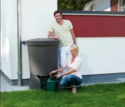 Grey 300L Lanzarote Water Butt With Stand 12 Grey 300L Lanzarote Water Butt With Stand -Grosafe Shop 300l lanzarote water butt with stand 2 2 jpg