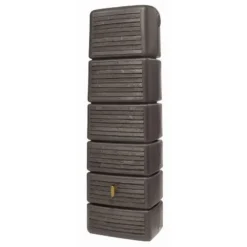 330L Slim Wood Decor Rainwater Wall Tank -Grosafe Shop 300l slim wood decor rainwater wall tank 1 2 jpg