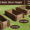 30cm High Single Raised Beds - Blackdown Range - 50cm Wide -Grosafe Shop 30cm high single raised beds blackdown range 1 1 1 1 jpg