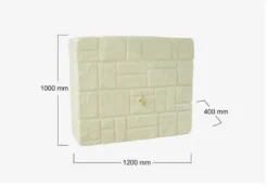 300L Stone Wall Water Tank 11 300L Stone Wall Water Tank -Grosafe Shop 340l stone wall water tank 4 2 jpg