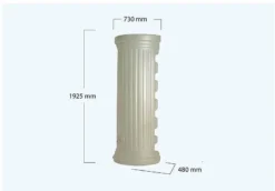 350L Column Wall Water Tank -Grosafe Shop 350l column wall water tank 4 2 jpg