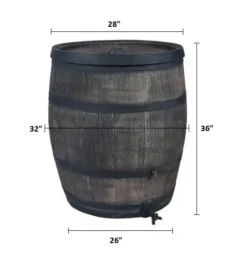 ROTO Water Barrel 350L -Grosafe Shop 350lw2 1 1 png