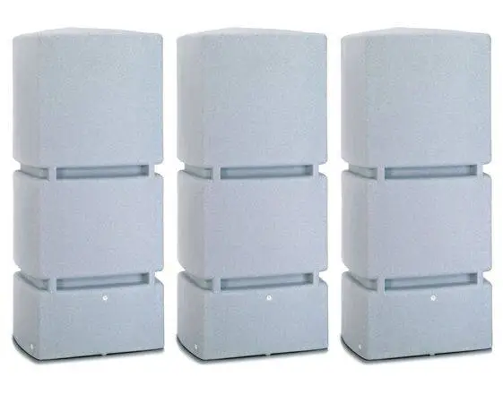 2400L 3P Technik Rain Tank System - Granite 3 2400L 3P Technik Rain Tank System - Granite