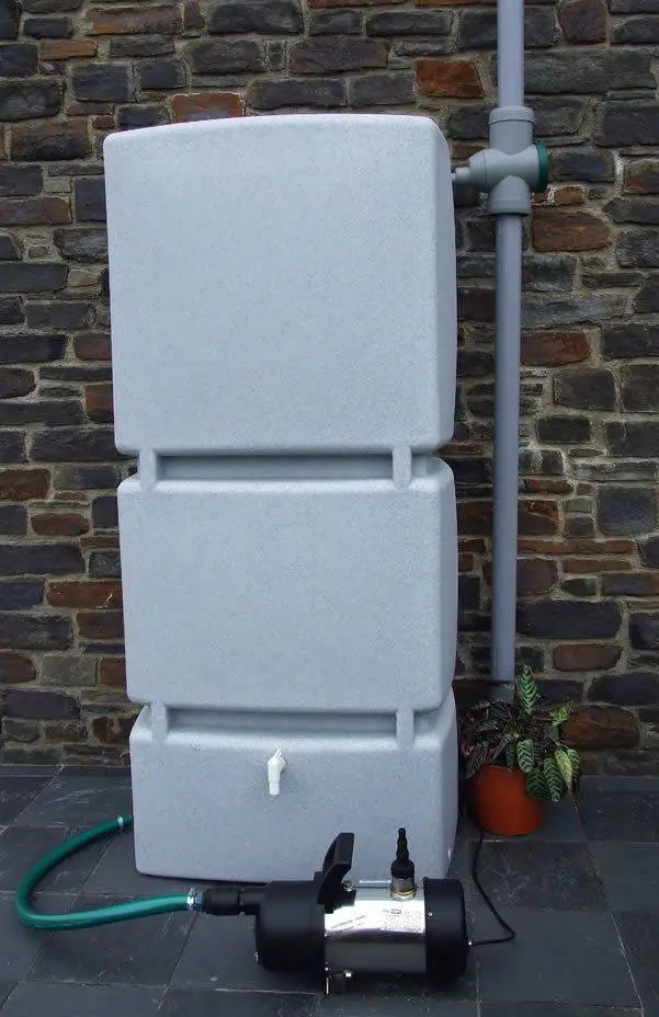 2400L 3P Technik Rain Tank System - Granite 4 2400L 3P Technik Rain Tank System - Granite - Image 2