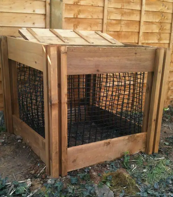 400 Litre Blackdown Range Single Leaf Mould Wooden Composter With Lid 3 400 Litre Blackdown Range Single Leaf Mould Wooden Composter With Lid