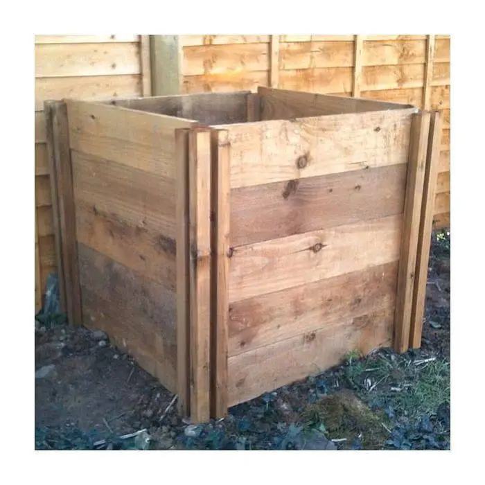 400 Litre Blackdown Range Single Standard Wooden Composter + Addons 2 400 Litre Blackdown Range Single Standard Wooden Composter + Addons
