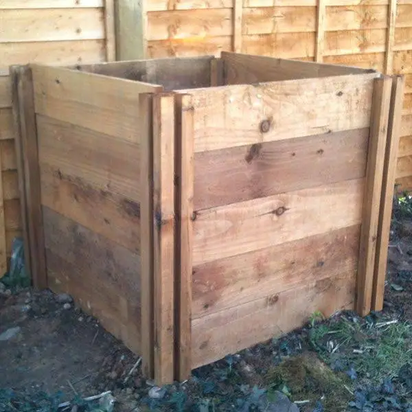 400 Litre Blackdown Range Single Standard Wooden Composter 3 400 Litre Blackdown Range Single Standard Wooden Composter