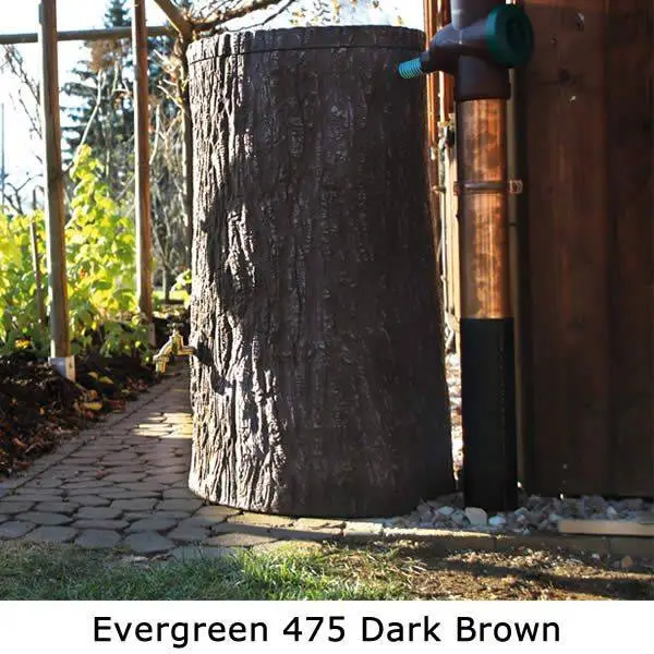 475L Evergreen Tree Trunk Water Butt 4 475L Evergreen Tree Trunk Water Butt - Image 2