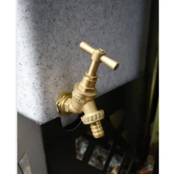 280L Slimline Water Butt Planter - Sandstone -Grosafe Shop 4 1 jpg