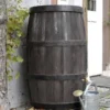 500L Burgundy Wood Effect Water Butt Barrel 2 500L Burgundy Wood Effect Water Butt Barrel -Grosafe Shop 500l burgundy wood effect water butt barrel 1 2 jpg