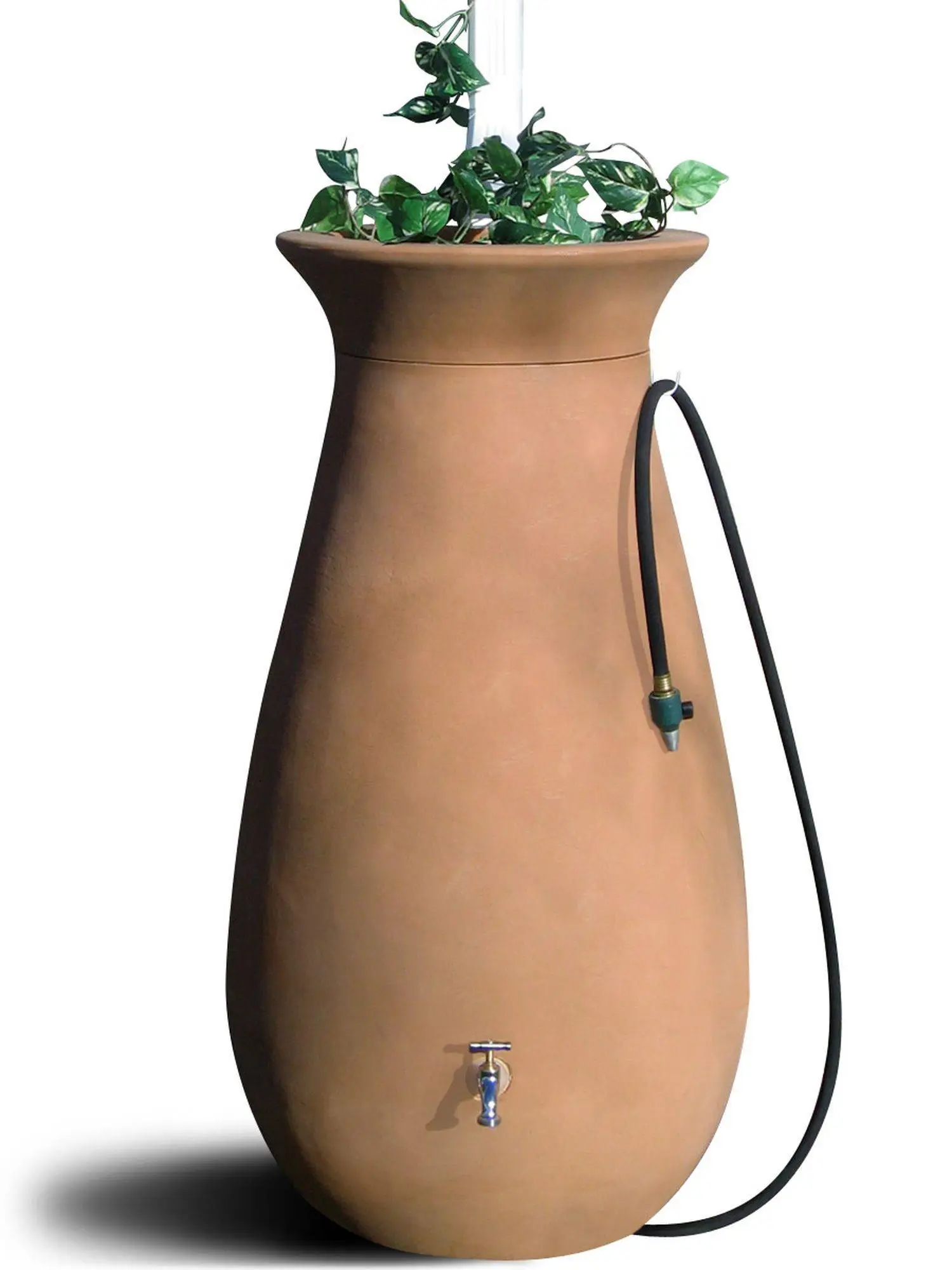 Algreen 245L Cascata Clay Effect Water Butt With Planter 6 Algreen 245L Cascata Clay Effect Water Butt With Planter - Image 4