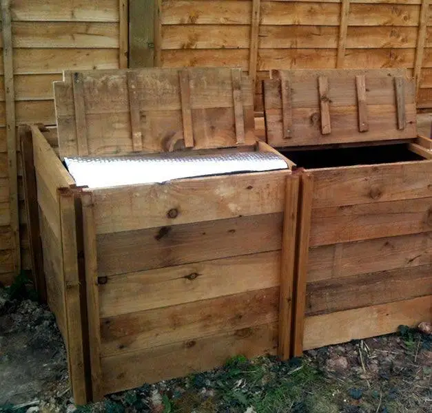 800 Litre Blackdown Range Double Deluxe Standard Wooden Composter 3 800 Litre Blackdown Range Double Deluxe Standard Wooden Composter