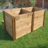 800 Litre Blackdown Range Double Standard Wooden Composter 1 800 Litre Blackdown Range Double Standard Wooden Composter -Grosafe Shop 800 blackdown range double standard wooden composter 1 jpg