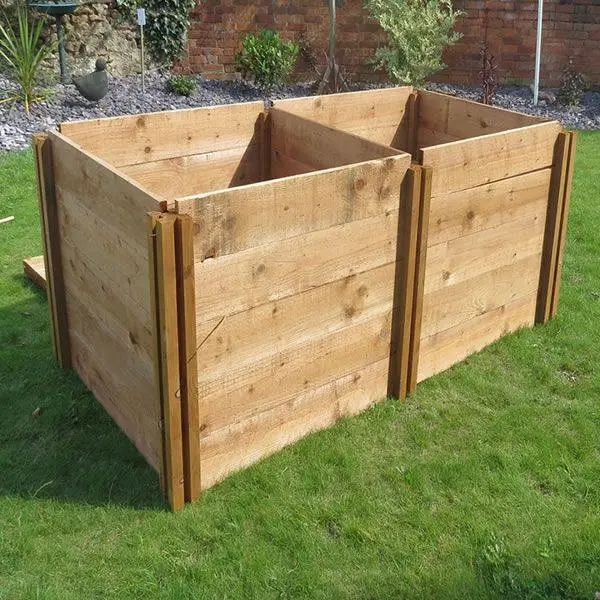 800 Litre Blackdown Range Double Standard Wooden Composter 3 800 Litre Blackdown Range Double Standard Wooden Composter