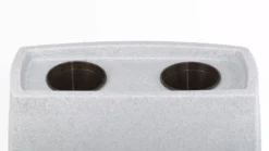 275L Noblesse Decorative Water Butt - Granite -Grosafe Shop 9000350k noblesse granite detail 1 16x9 900x506 jpg