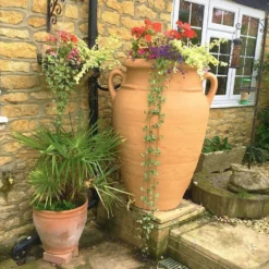 600L Antique Amphora Water Butt - Terracotta Effect 7 600L Antique Amphora Water Butt - Terracotta Effect -Grosafe Shop amphora jpg