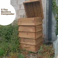 Blackdown Beehive Wooden Composter - 5 Tier - Pre Built -Grosafe Shop blackdown beehive wooden composter 5 4 2 jpg