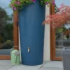 380L Garden Planter Water Butt Bluestone With Tap Kit & Diverter -Grosafe Shop bluestone 2 jpg