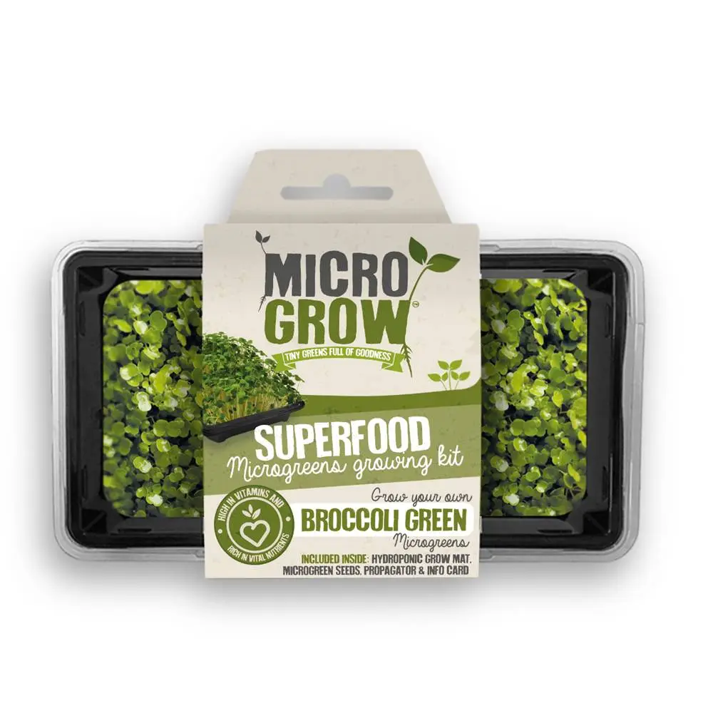 Micro-Grow Kit - Broccoli Green 3 Micro-Grow Kit - Broccoli Green