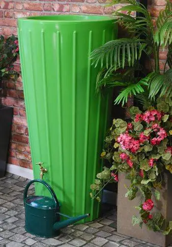 200 Litre Cosmo Water Butt Planter - Apple Green 4 200 Litre Cosmo Water Butt Planter - Apple Green - Image 2