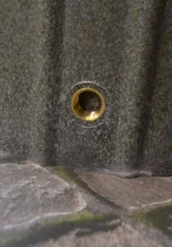 200 Litre Cosmo Water Butt Planter - Millstone -Grosafe Shop cosmomg drainoff jpg