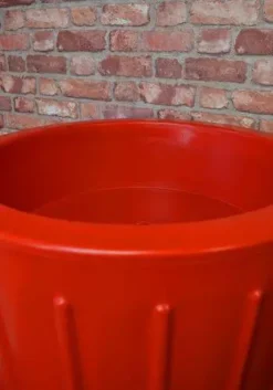 200 Litre Cosmo Water Butt Planter - Red 10 200 Litre Cosmo Water Butt Planter - Red -Grosafe Shop cosmored bowl jpg