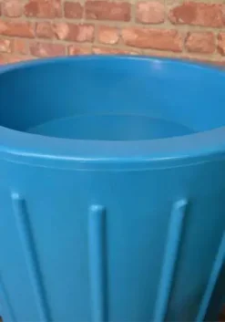 200 Litre Cosmo Water Butt Planter - Sky Blue 10 200 Litre Cosmo Water Butt Planter - Sky Blue -Grosafe Shop cosmosky bowl jpg
