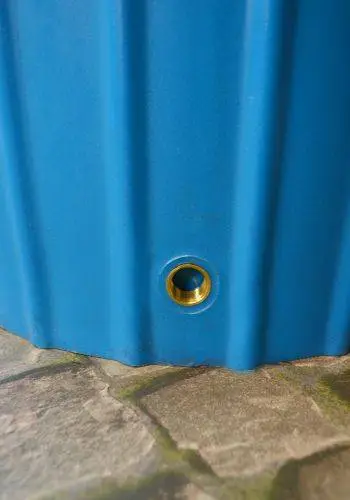 200 Litre Cosmo Water Butt Planter - Sky Blue 7 200 Litre Cosmo Water Butt Planter - Sky Blue - Image 5