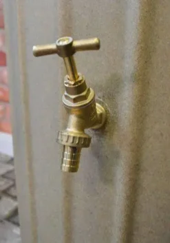 200 Litre Cosmo Water Butt Planter - Sandstone 10 200 Litre Cosmo Water Butt Planter - Sandstone -Grosafe Shop cosmoss tap jpg