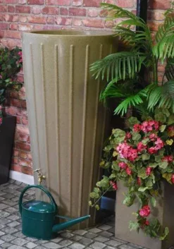 200 Litre Cosmo Water Butt Planter - Sandstone 9 200 Litre Cosmo Water Butt Planter - Sandstone -Grosafe Shop cosmoss waterbutt jpg