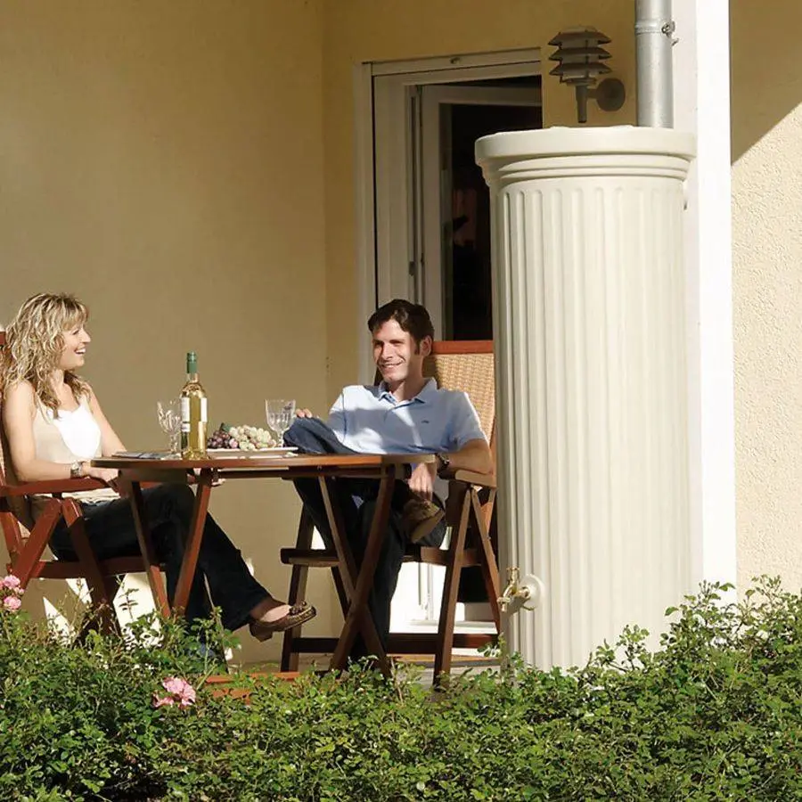 1000L Column Water Tank - Sand Beige 3 1000L Column Water Tank - Sand Beige