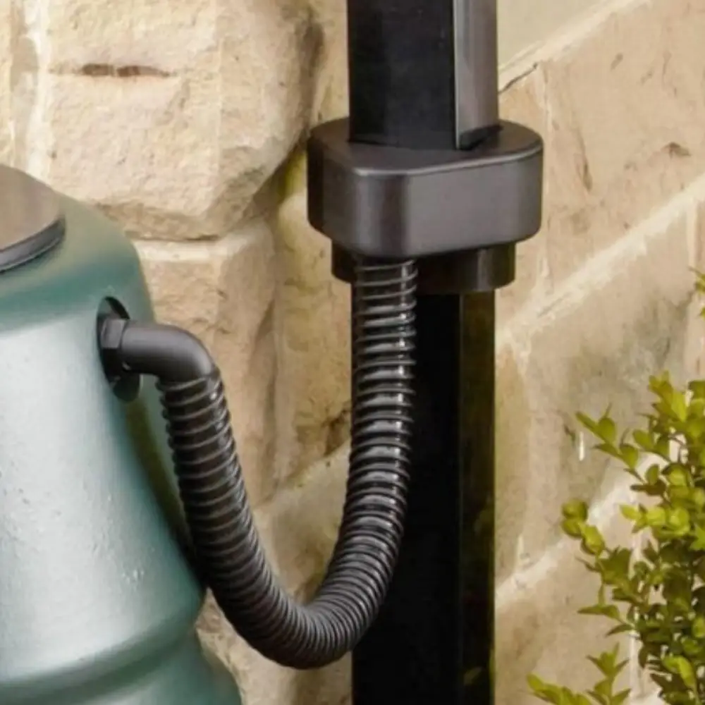 Strata 250L Black Slimline Water Butt With Tap & Lid 7 Strata 250L Black Slimline Water Butt With Tap & Lid - Image 5