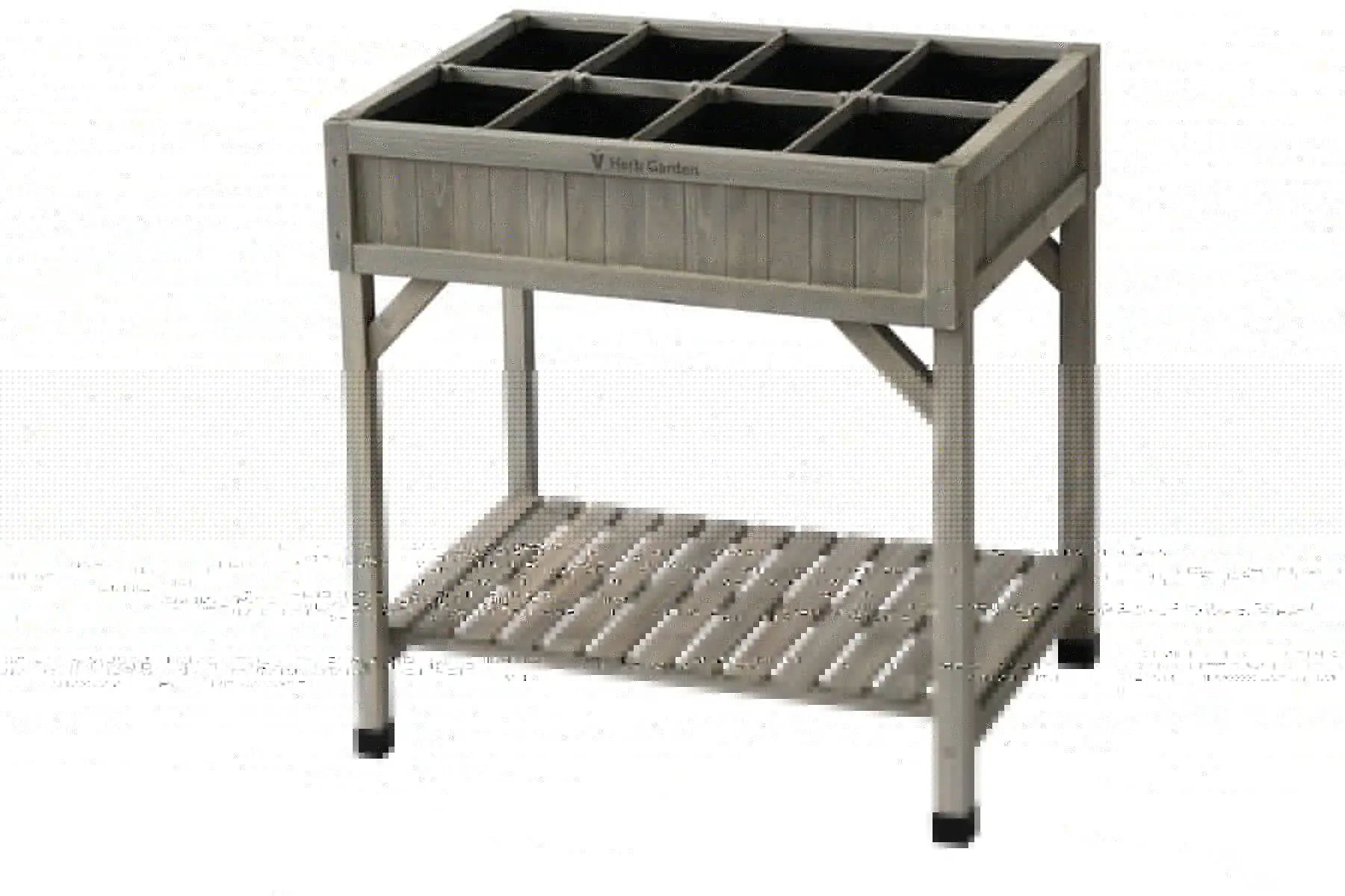 VegTrug Herb Garden - Grey Wash (FSC 100%) 4 VegTrug Herb Garden - Grey Wash (FSC 100%) - Image 2
