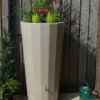 255L Metropolitan Water Butt With Planter In Antique Stone -Grosafe Shop metro antique stone jpg