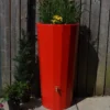255L Metropolitan Water Butt With Planter In Red 2 255L Metropolitan Water Butt With Planter In Red -Grosafe Shop metro red jpg